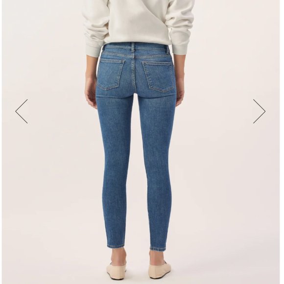 DL1961 - Florence Instasculpt Jeans - Frostbite Wash - Picture 1 of 9